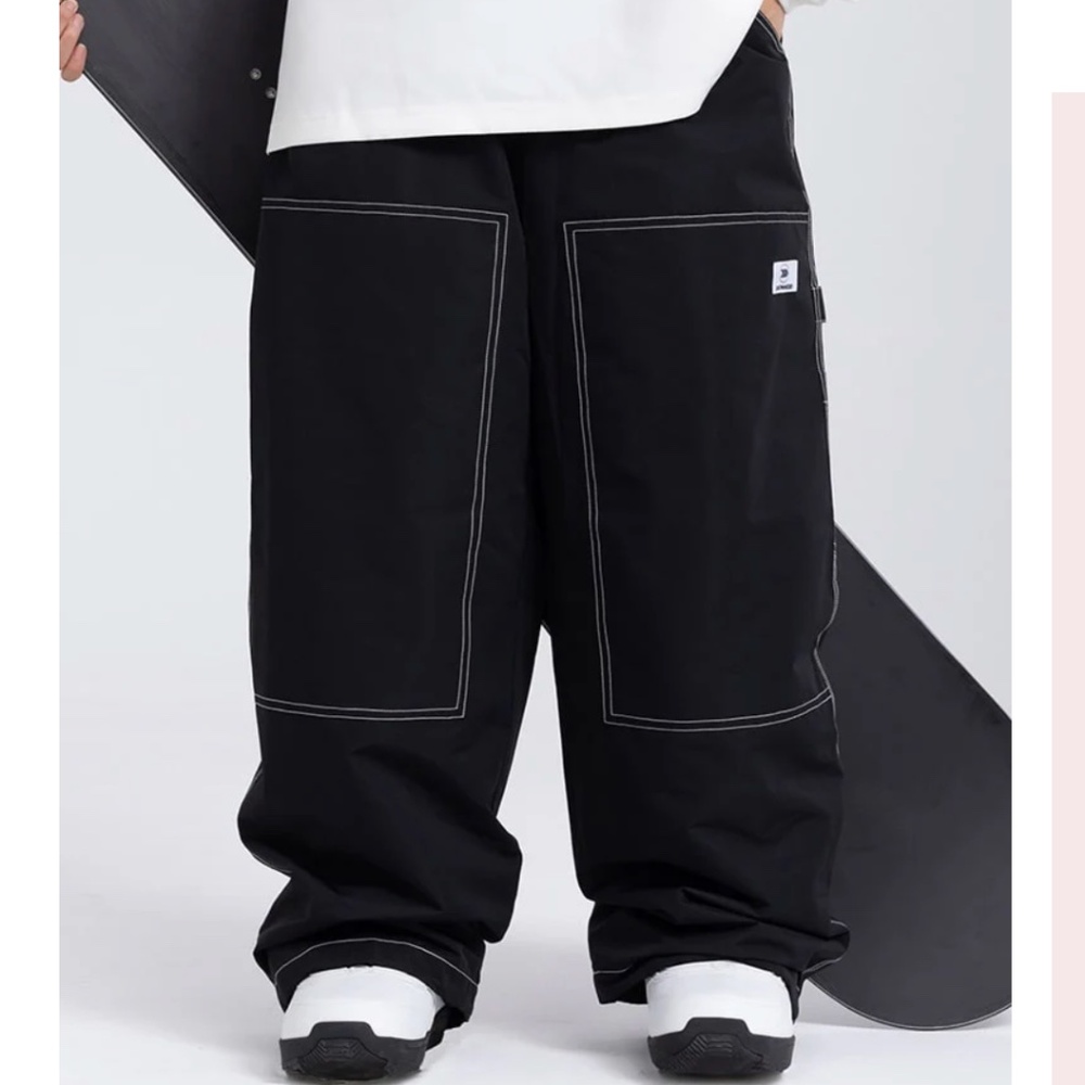 NWT Snowverb Mountain Freerider Baggy Snow Pants - Unisex M